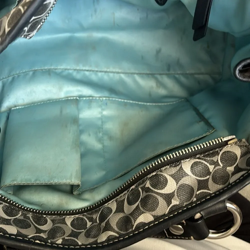 Coach Chelsea Bias Signature Shoulder Bag Purse